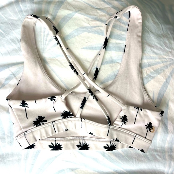 Spiritual Gangster Palm Tree Sports Bra - Picture 2 of 3